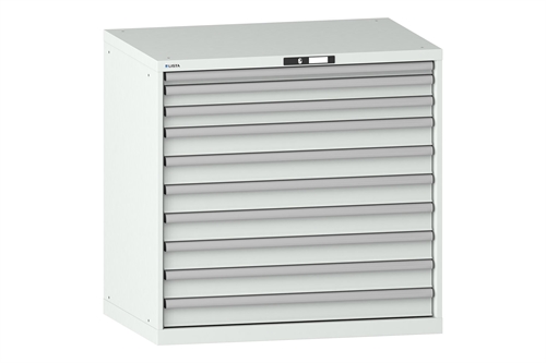Lista 54 x 36 Skuffekabinet m/10 skuffer - 200 kgs