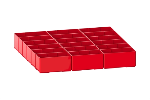Skuffeindretning til Lista 27 x 27 - Kit 37