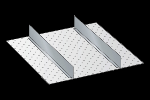 Skuffeindretning til Lista 27 x 27 - Metal 169