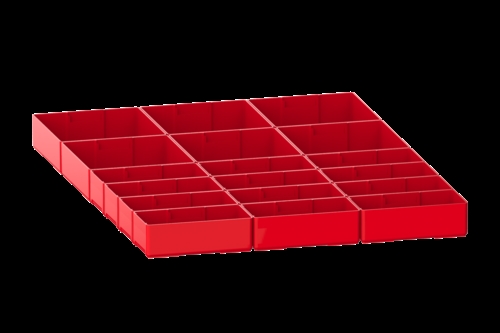 Skuffeindretning til Lista 27 x 36 - Kit 6