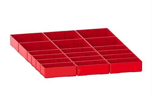 Skuffeindretning til Lista 27 x 36 - Kit 8