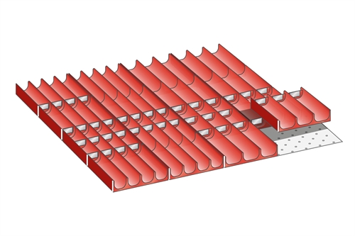 Skuffeindretning til Lista 36 x 36 - Kit 11
