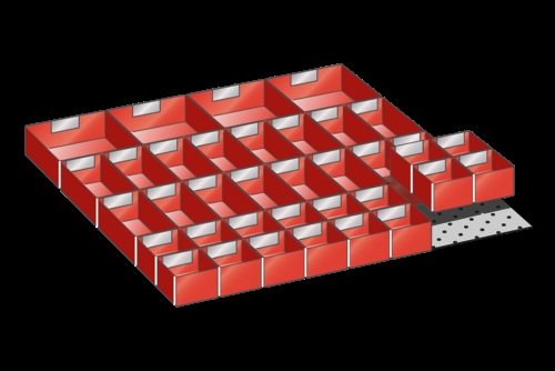 Skuffeindretning til Lista 36 x 36 - Kit 17
