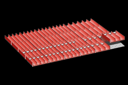 Skuffeindretning til Lista 54 x 36 - Kit 20