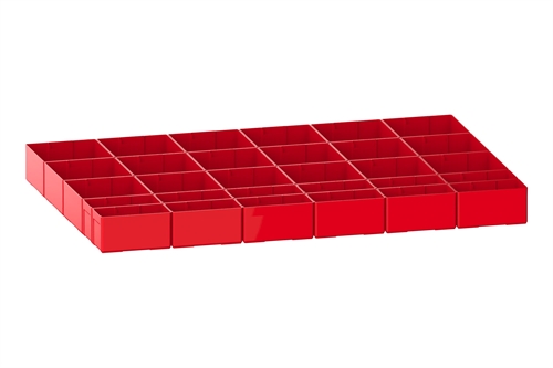 Skuffeindretning til Lista 54 x 36 - Kit 28
