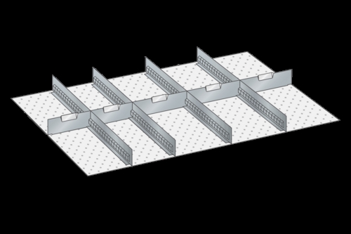 Skuffeindretning til Lista 54 x 36 - Metal 146