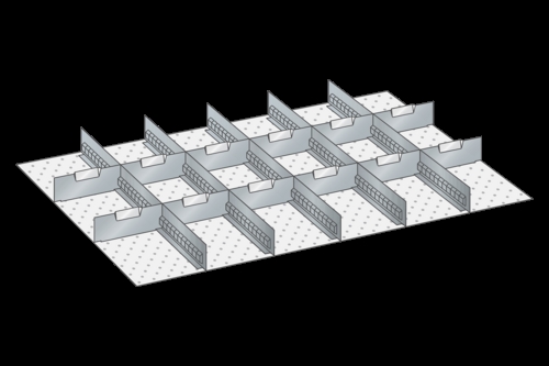 Skuffeindretning til Lista 54 x 36 - Metal 160