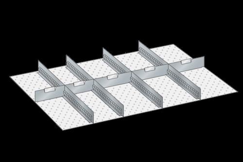 Skuffeindretning til Lista 54 x 36 - Metal 162