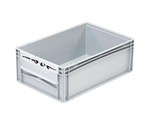 Eurokasse m/plukkeåbning og skydeluge - 600 x 400 x 220 mm.