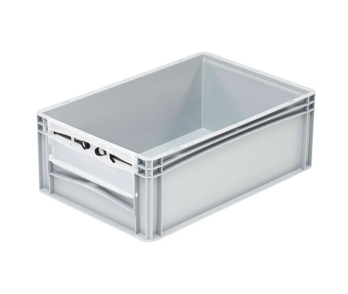 Eurokasse m/plukkeåbning og skydeluge - 600 x 400 x 220 mm.