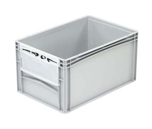 Eurokasse m/plukkeåbning og skydeluge - 600 x 400 x 320 mm.