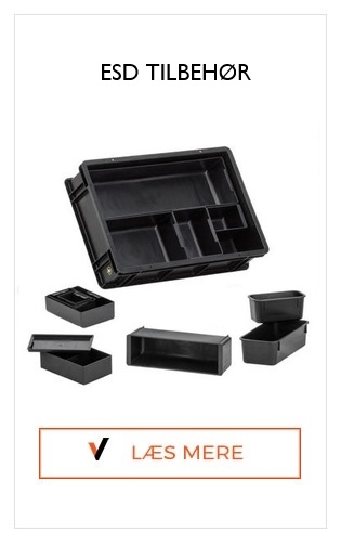 Tilbehør til WEZ ESD Eurokasser